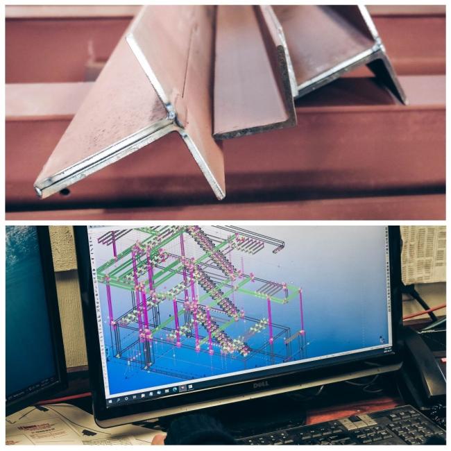 Durable steel beams from Scarboro Steel Works Inc. in Scarborough, Ontario.