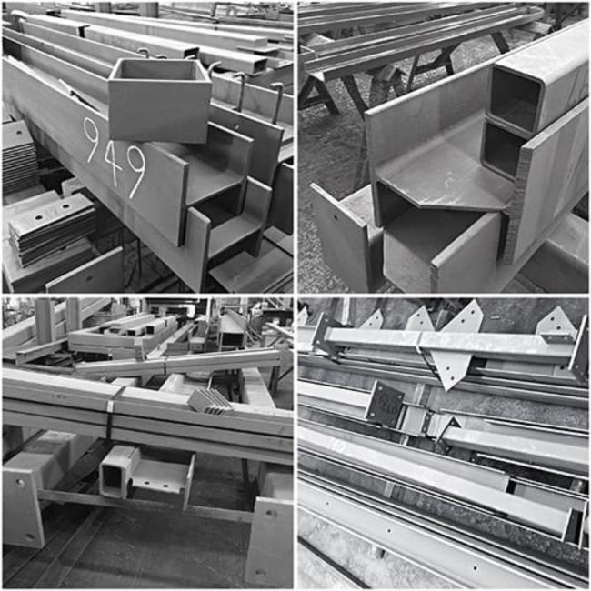 Custom steel beams from Scarboro Steel Works Inc. in Scarborough, Ontario