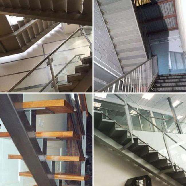 Visually appealing custom steel stairs from Scarboro Steel Works Inc. in Scarborough, Ontario