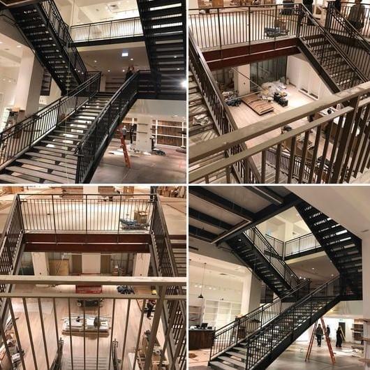 The Various Types of Steel Stairs
