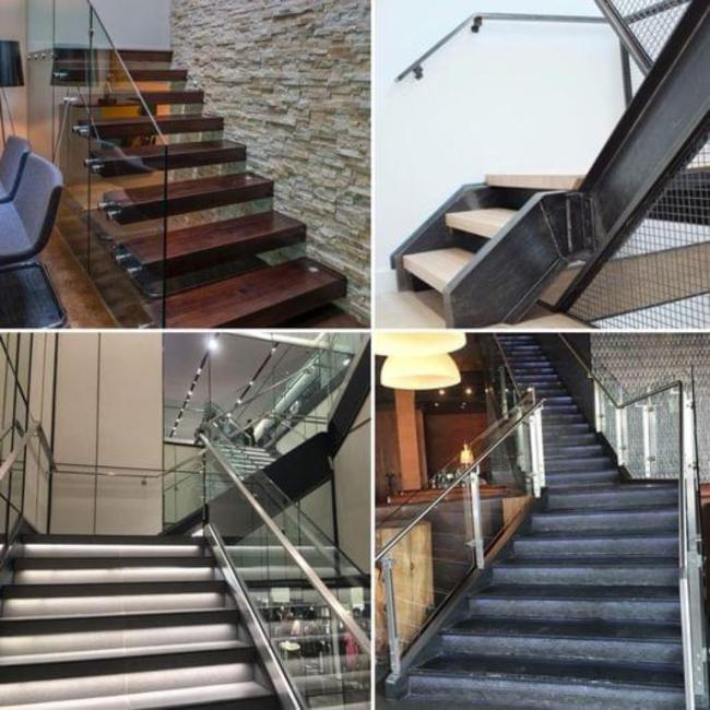 Precise custom steel stairs from Scarboro Steel Works Inc. in Scarborough, Ontario.